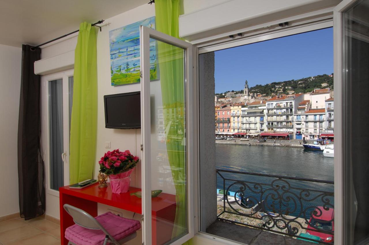 Studio 2Eme Etage Vue Sur Quai Et Mont Saint Clair Sète Kültér fotó